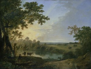 Ansicht im Windsor Great Park, frühe 1760er Jahre von Richard Wilson