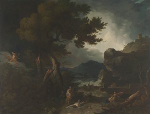 Die Zerstörung der Kinder der Niobe von Richard Wilson