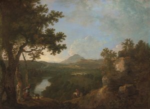 Blick in der Nähe von Wynnstay, dem Sitz von Sir Watkin Williams-Wynn, vierter Baronet von Richard Wilson