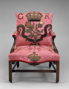 Armstuhl, ca. 1750 von Richard and Elwick Edward (attr. to) Wright