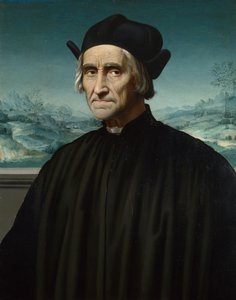 Porträt von Girolamo Benivieni 1453-1542, zwischen 1515 und 1520