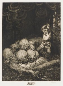 Kurbads der Held und der neunhäuptige Teufel von Rihards Zariņš