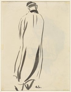 Gärtnernder Mann, von hinten gesehen von Rik Wouters