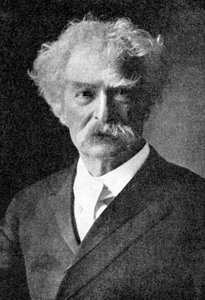 Mark Twain, der größte aller amerikanischen Humoristen, 1923