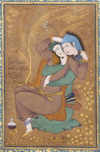 Die Liebenden, ca. 1630 von Riza i Abbasi