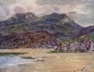 Eine einsame Küste nahe Penrhyn Deudraeth von Robert (after) Fowler