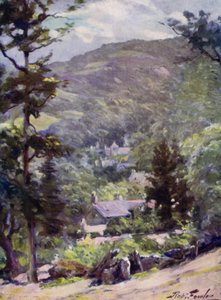 Ferner Blick auf Bettws-y-Coed von Robert (after) Fowler