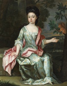 Porträt von Dorothy Smithson von Robert (attr. to) Byng or Bing