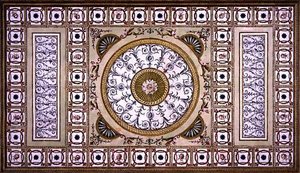 Design für die Decke in der Bibliothek im Osterley House, dem Sitz von Robert Child Esq. von Robert Adam