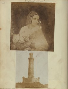 Nelson-Denkmal, Calton Hill, Edinburgh von Robert Adamson