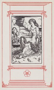 Illustration für englische Lieder von Robert Anning Bell