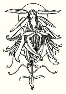 Illustration für Gedichte von John Keats (Lithografie) von Robert Anning Bell