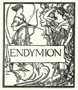 Illustration für Gedichte von John Keats: Endymion (Lithografie) von Robert Anning Bell