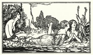 Illustration für Gedichte von John Keats: Endymion von Robert Anning Bell