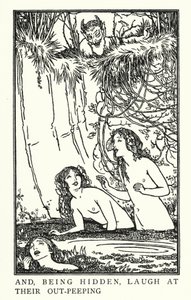 Illustration für Gedichte von John Keats: Endymion (Lithografie) von Robert Anning Bell