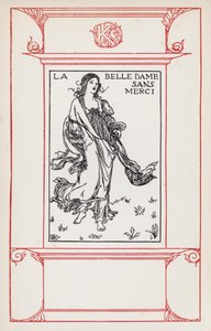 Illustration für Gedichte von John Keats: La Belle Dame Sans Merci von Robert Anning Bell