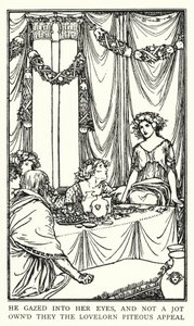 Illustration für Gedichte von John Keats: Lamia von Robert Anning Bell