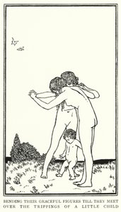 Illustration für Gedichte von John Keats: Schlaf und Schönheit (Lithografie) von Robert Anning Bell