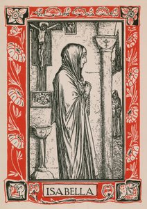 Isabella, Maß für Maß von Robert Anning Bell