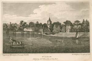 Fulham Kirche, London von Robert Blemell Schnebbelie