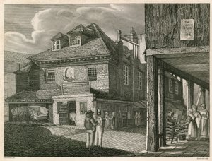 Hungerford Market, nahe York Buildings, The Strand, London von Robert Blemell Schnebbelie