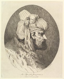 Ein Aga der Janitscharen, 19. Juli 1779 von Robert Blyth