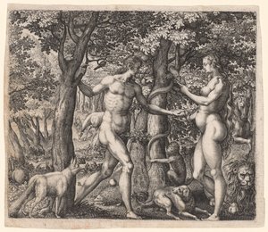 Adam und Eva, späte 1500er Jahre