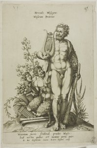 Herkules, Platte 16 aus Parnassus Biceps von Robert Boissard