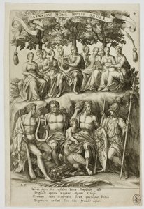 Parnass, Tafel 4 aus Parnassus Biceps von Robert Boissard