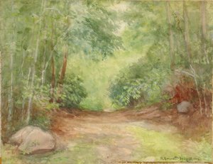 Ohne Titel (Waldszene) von Robert Bruce McDougall