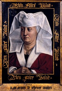 Porträt von Marie de Pacy