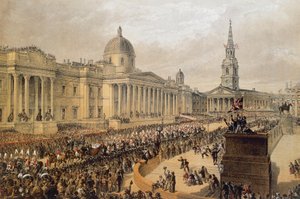 Hochzeitsprozession von Edward VII. und Prinzessin Alexandra von Dänemark, London von Robert Charles Dudley