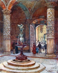 Innenhof des Palazzo Vecchio