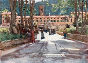 Das alte Kloster in Vallombrosa von Robert Charles Goff