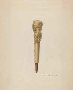 Stockkopf oder Griff von Robert Clark