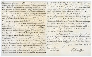 Brief von Robert Clive an Thomas Pelham-Holles, 23. Februar 1757 von Robert Clive