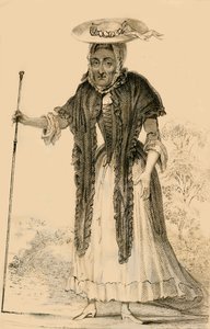 Jane Lewson, bemerkenswert für ihr Alter und ihre Eigenheiten, 1821