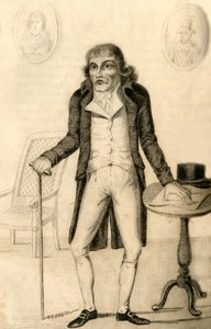 Thomas Laugher - allgemein bekannt als Old Tommy, 1821