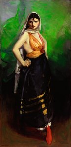 Betalo Rubino, dramatische Tänzerin von Robert Cozad Henri