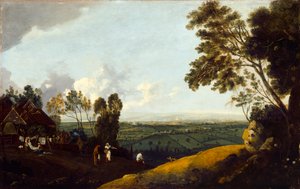Blick auf London von Highgate, um 1775