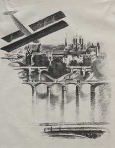 Die Brücken von Paris und Notre-Dame von Robert Delaunay