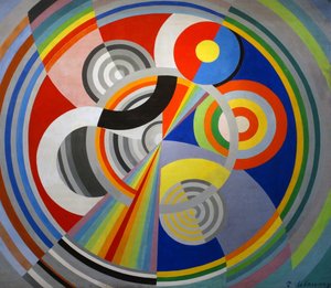 Rythme Nr. 1, Dekoration für den Salon des Tuileries von Robert Delaunay