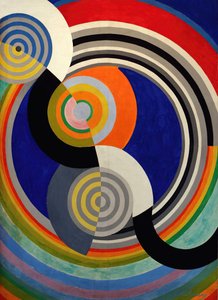 Rythme Nr. 2, Dekoration für den Salon des Tuileries, 1938 von Robert Delaunay