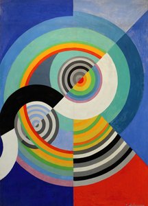Rhythmus Nr. 3, Dekoration für den Salon des Tuileries, 1938 von Robert Delaunay