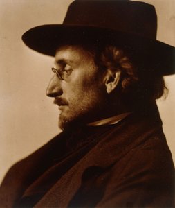 Porträt von Frederick Holland Day im Profil, ca. 1900-1910 von Robert Demachy