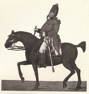 Ein Gesamtbild von Alt-England Das walisische 41. Regiment, 1770-1810, 1909 von Robert Dighton
