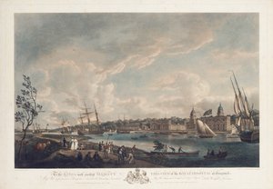 Ansicht des Royal Hospital in Greenwich