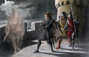 Eine Szene aus Macbeth, ca. 17. Jahrhundert