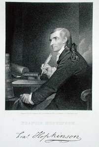 Francis Hopkinson (1738-91) graviert von James Barton Longacre (1794-1869) von Robert Edge (after) Pine