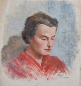 Mrs. Smith von der Royal Grammar School, Newcastle von Robert Ernest McEune